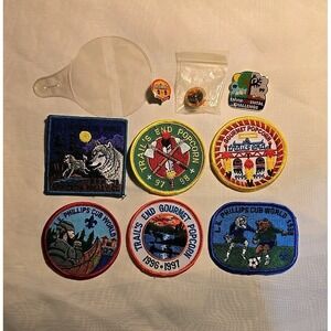 Vintage ~ Boy Scouts BSA  Badge Patch Pins - Lot of 10~ New Never Used ~ Popcorn